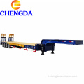 Trailer de camion lumbed de 3 essieu 60 tonnes